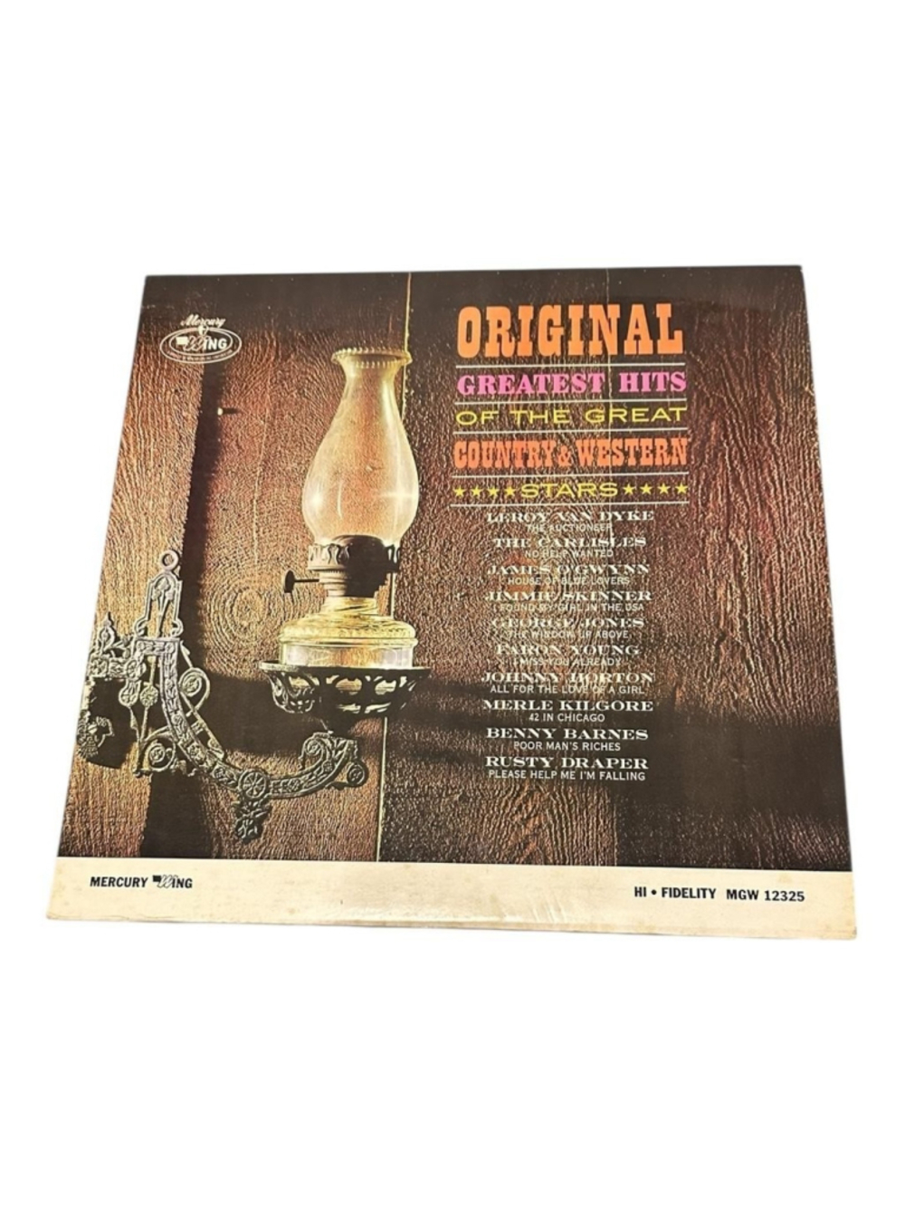 Vintage Various Artists Vinyl LP Greatest Hits Mercury Wing Country Black Canada